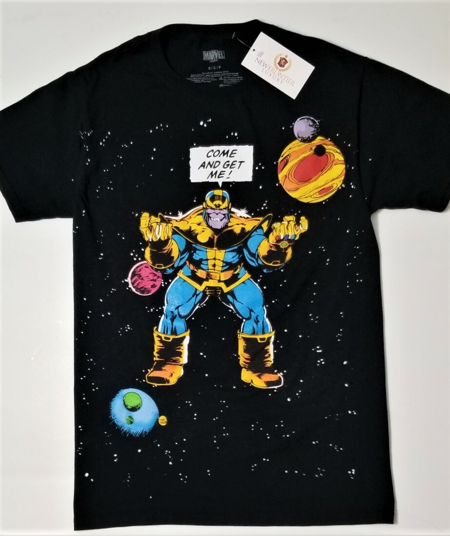 イカゲーム T.O.P THANOS T-shirt Mサイズ ネイビー Thanos T-Shirt