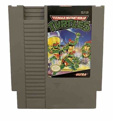 Teenage Mutant Ninja Turtles - Tmnt NES Nintendo Game Cart