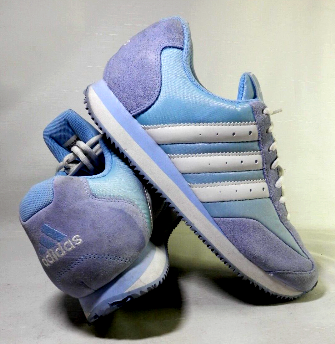 Adidas Women's Light Blue Athletic Running Sneaker Shoes