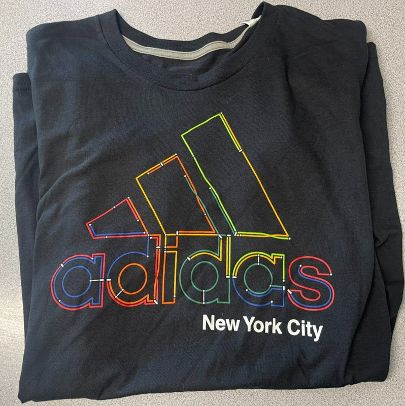 Adidas The Go To Performance Tee New York City, Size