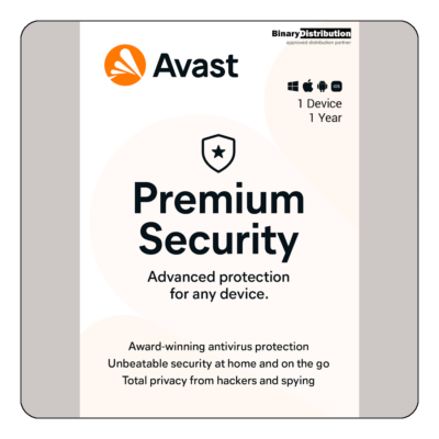 Avast Premium Security 2024 - 1 Device - 1 Year - [Download] | EBay