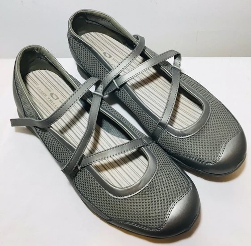 Cross Trekkers Comfort Slip On Size 11W Women’s Gray Shoes Round Toe