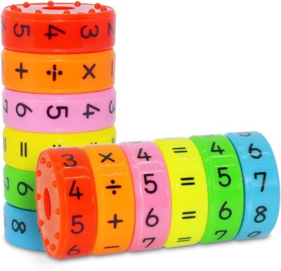 2x Arithmetic Learning Toys Math Resources Games Children Number Education Tools