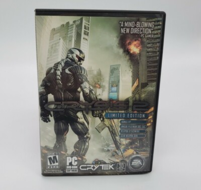 Crysis 2 Limited Edition (PC, 2011) With Manual & Key Code and Manual Complete