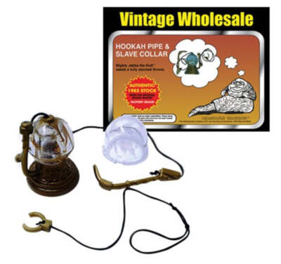 Hookah Pipe & Slave Collar (Vintage Star Wars, Kenner)