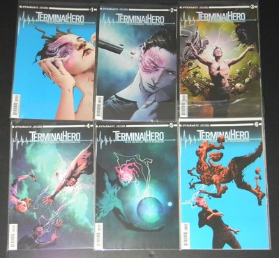 Dynamite comics Complete set Terminal Hero 1 2 3 4 5 6 NM FREE SHIPPING