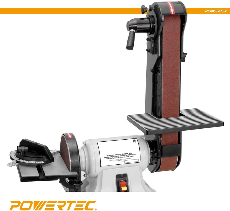 POWERTEC 414212A 1 x 42&Prime; Sanding Belts | 120 Grit Aluminum Oxide Sanding Belt...