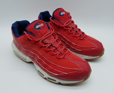 Nike Air Max 95 Independence Day Men s Size 9.5 Running Shoes Red Athletic