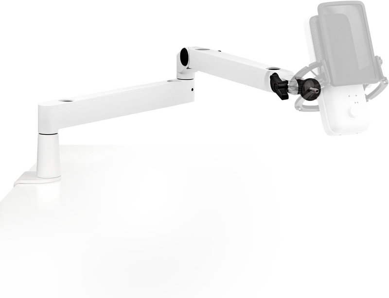 Wave Mic Arm LP White - Premium Low Profile Microphone Arm with