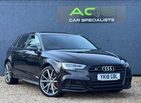AUDI S3 2.0 TFSI Black Edition Sportback S Tronic quattro Euro 6 (s/s) 5dr 2018