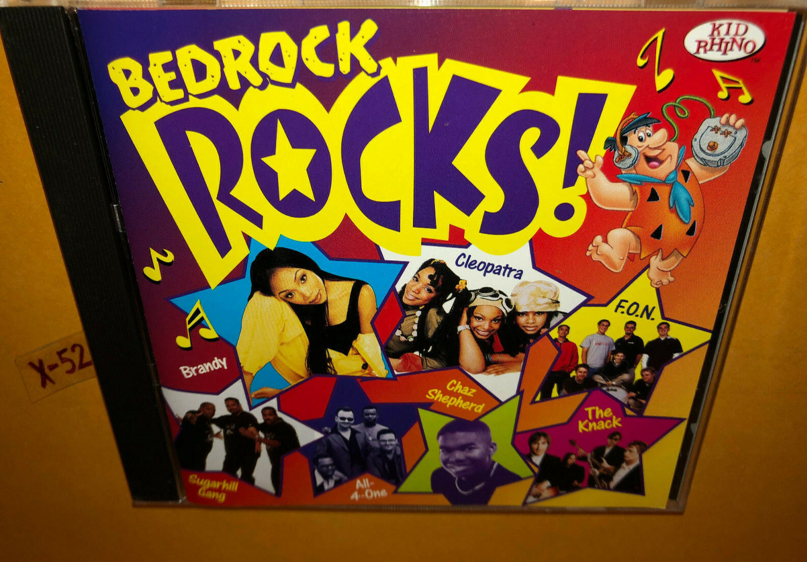 Carnid 限定CD First Cause Flintstones Bedrock Rocks CD Sugarhill Gang the Knack All-4