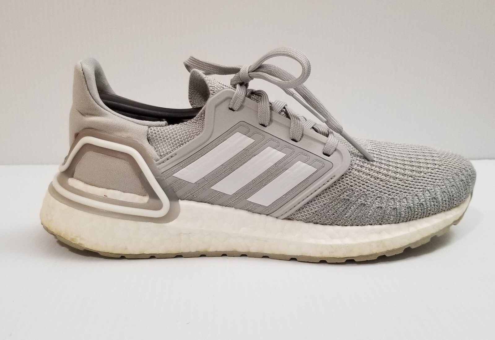 adidas FX8282 Ultra Boost 20 グレイ ランニング Adidas Womens Ultra Boost 20 FX8282 Gray Lace Up Low Top