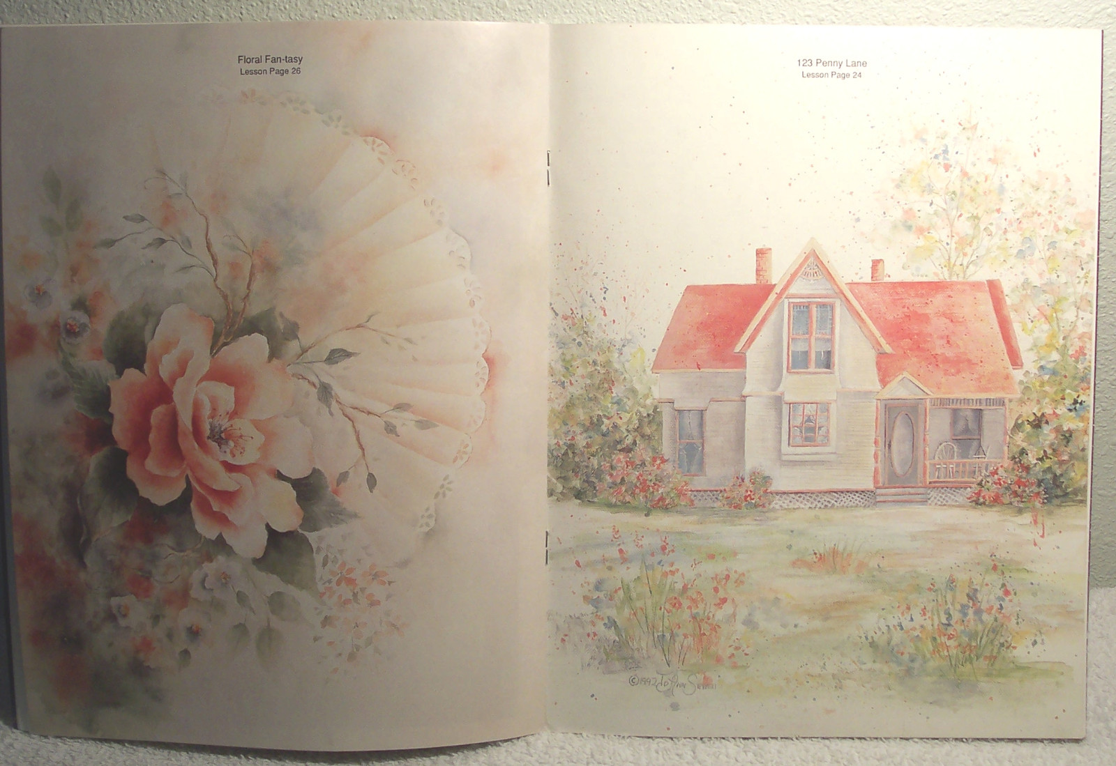 HOMECOMINGS Book Two by Jo Ann Sewell 1992 acrylic with oil conversion art Book