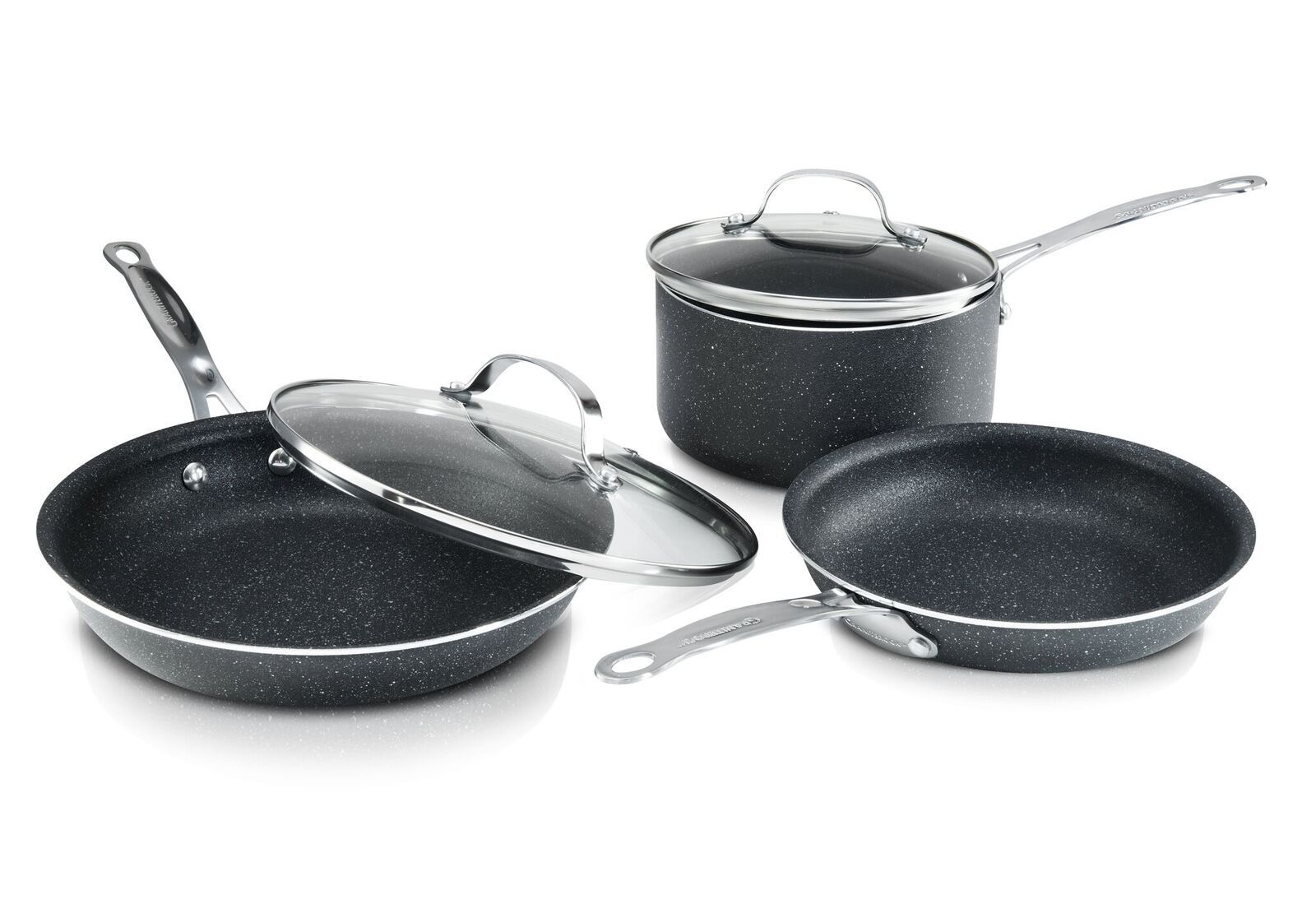Granite Stone Diamond Ultimate Nonstick 5 Piece Kitchen Cookware Set – NEW!  eBay