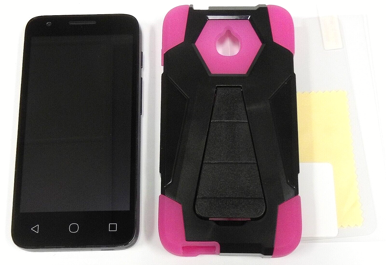 ザキ◆２台セットSIMフリー Alcatel PIXI 4 5045F Alcatel TCL Pixi 4 4060W - Black ( T-Mobile ) Rare 4G LTE