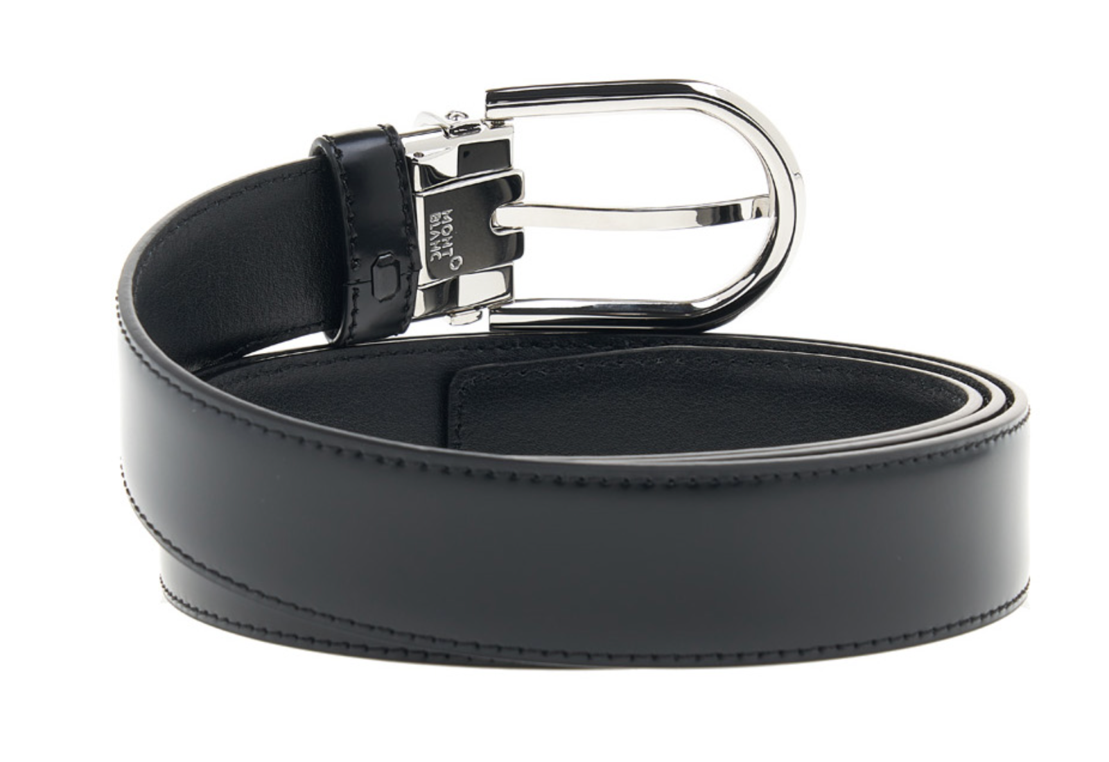 MONTBLANC MONTBLANC 126012 LEATHER STRAP CINCH BUCKLE 3X120CM EU MADE FEDEX PRIORITY