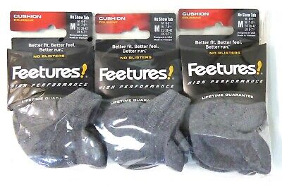 Cushion No Show Tab Medium Heather Gray