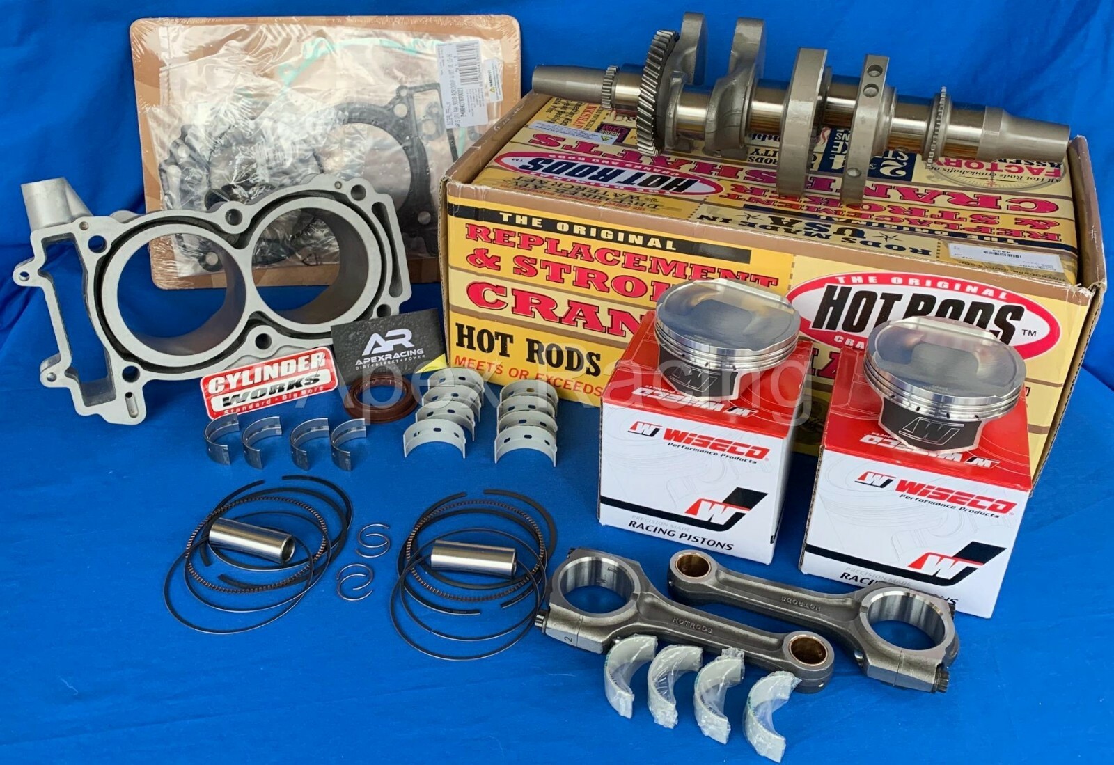 Polaris RZR 900 XP 201112 Top Bottom Engine Rebuild Cylinder Crankshaft Pistons eBay