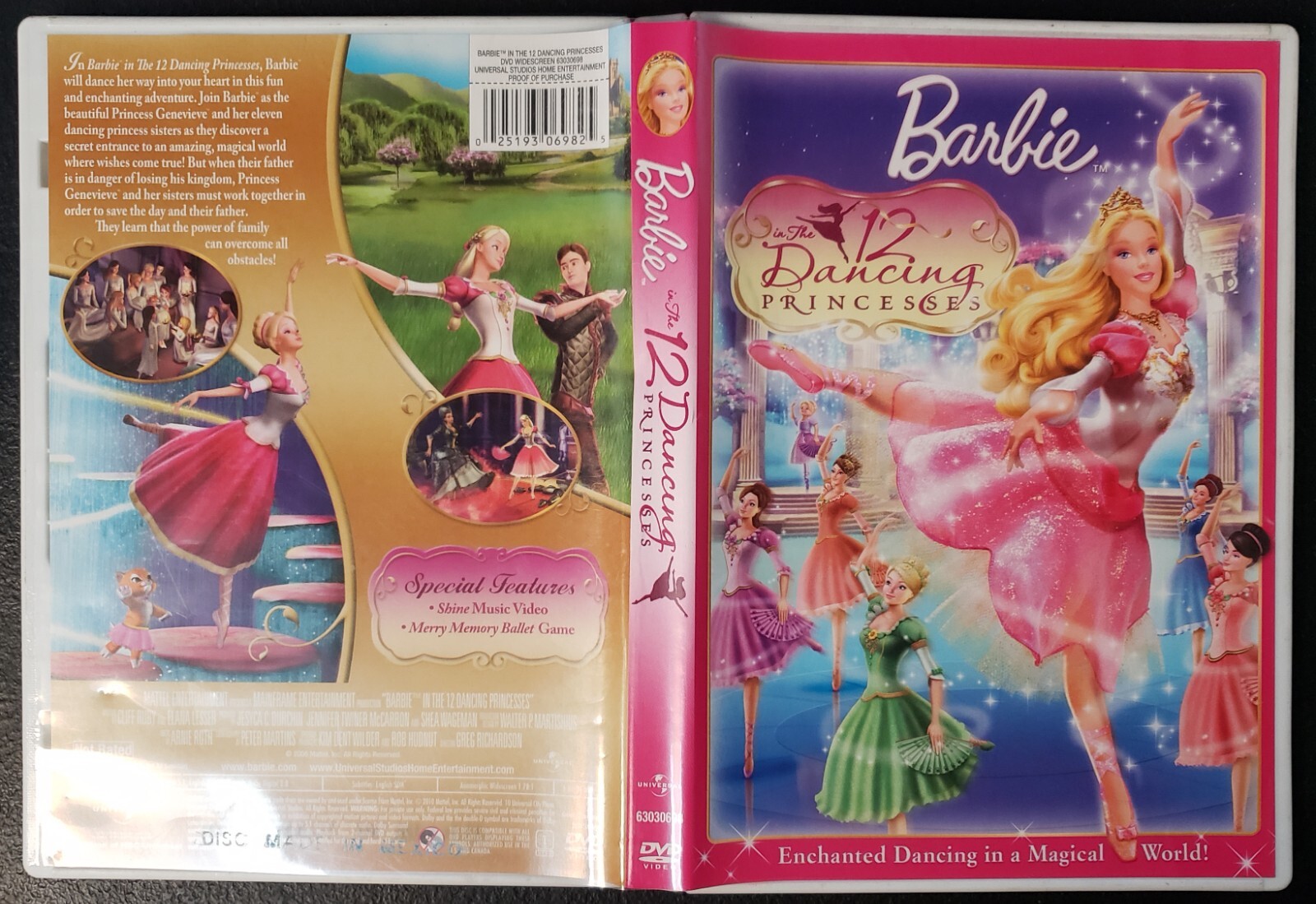 BARBIE IN THE 12 DANCING PRINCESSES 25193069825| eBay
