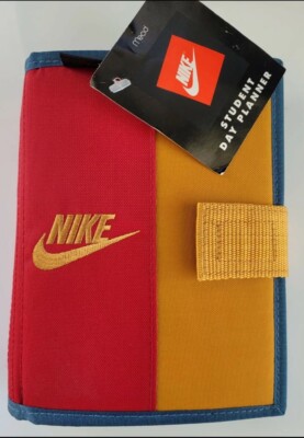 Vintage 90's Y2K Nike Swoosh Mead Trapper Keeper Wallet Planner Back To School