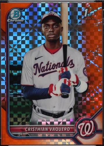 2022 Bowman Chrome X - Cristhian Vaquero #BCP-157