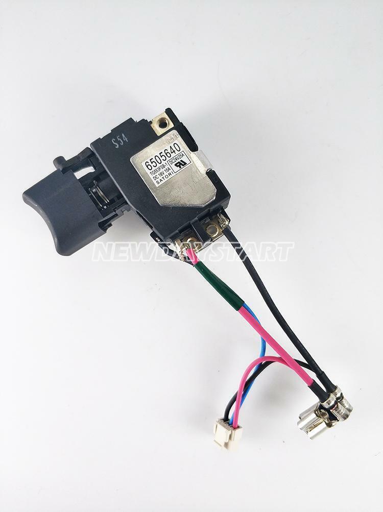 NEW 1pc Makita Switch TG553FSB-1 6505640 for BTD140 BTD141