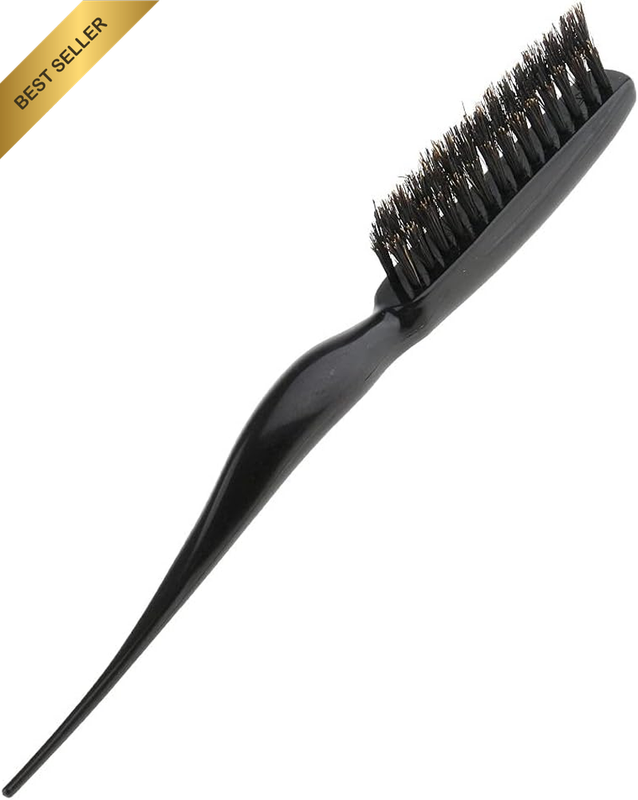 Blesiya Nylon Bristle 3 Rows Teasing Comb Brush Back Combing Tease Styling Brush