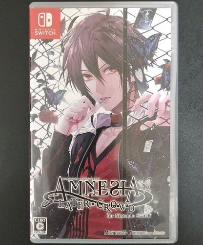 AMNESIA LATER × CROWD Nintendo Switch Text Adventure Game Idea