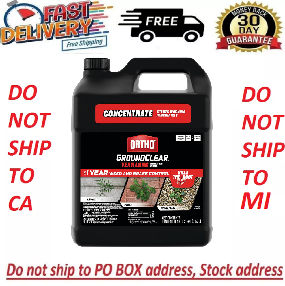 Vegetation Groundclear Concentrate Year Long Killer Ortho Visible Results Gal-US