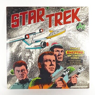 Vintage 1975 STAR TREK LP Vinyl Record - Three Exciting Stories