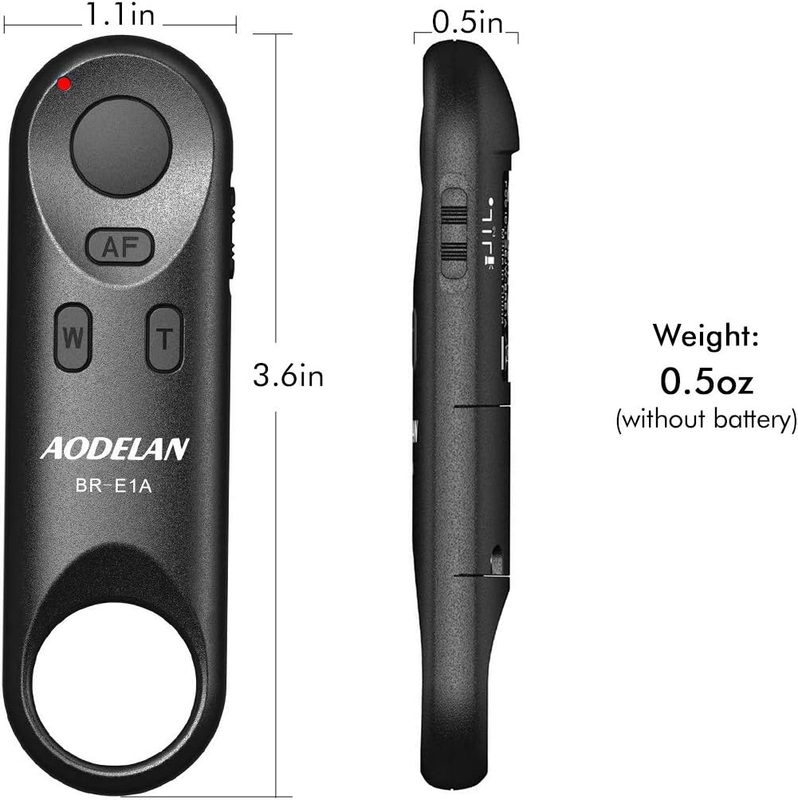 Wireless Remote Control for Canon EOR RP, EOS R, R5, R6, M50, 6D Mark II, M6 Mar