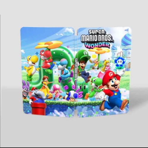 Limited Edition Super Mario Bros WonderSteelbook Custom Made
