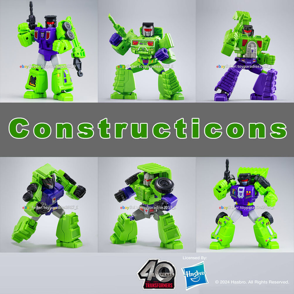 非正規　デバスターっぽい人Transformers Constructicons Transformers Constructicons Devastator KB Toys Exclusive