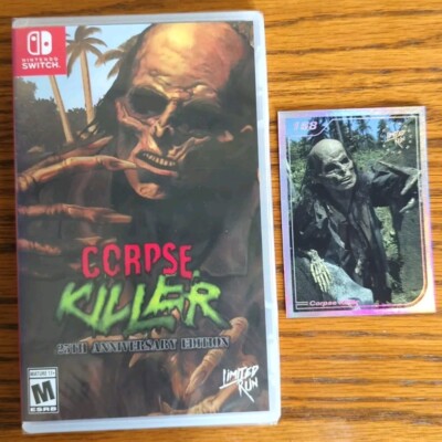 Corpse Killer 25th Anniversary Ed for Switch Limited Run #87 (sealed +card 158)