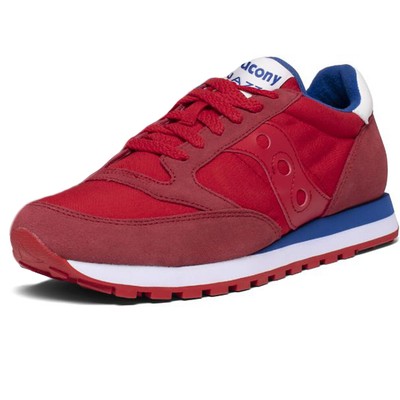 saucony jazz 14 bambino rosse