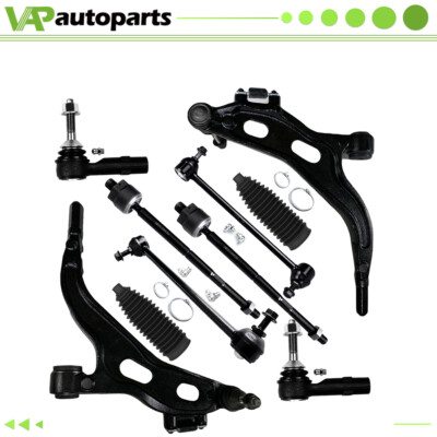 Tie Rod Sway Bar End Link Front Control Arm For Ford Freestyle Mercury Montego