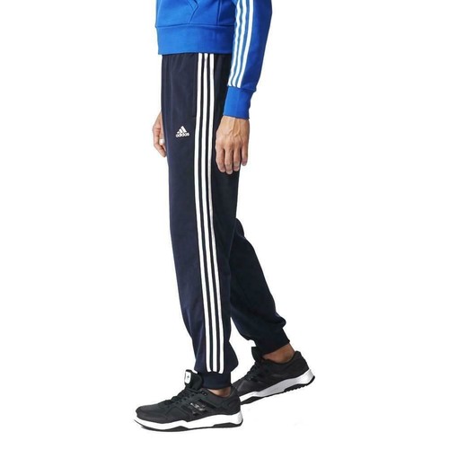 

[BP5464] Мужские зауженные брюки Adidas Essential Tricot с 3 полосками, Синий