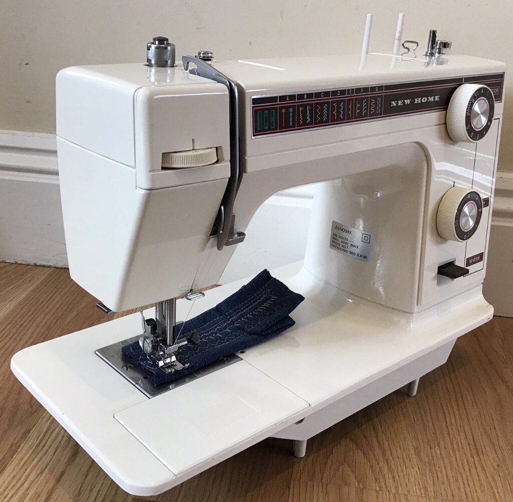 Janome New Home 361 Heavy Duty Sewing Machine PreOwned Serviced