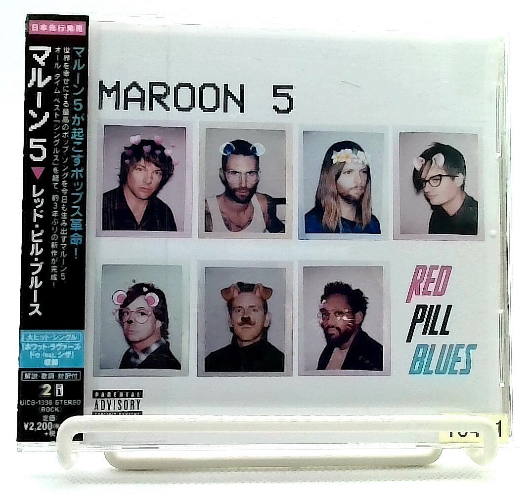 Red Pill Blues [CD with OBI] Maroon 5 /JAPAN[Bonus track] | eBay
