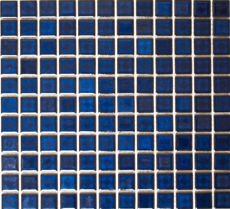 Mosaikmatte Bleu FoncÃ© Brillant CÃ©Ramique Cuisine Bain Paroi 18-0405_f 10matten