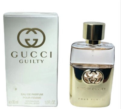 GUCCI GUILTY EAU DE PARFUM SPRAY 1.0 OZ / 30 ML FOR WOMEN NEW IN SEALED BOX