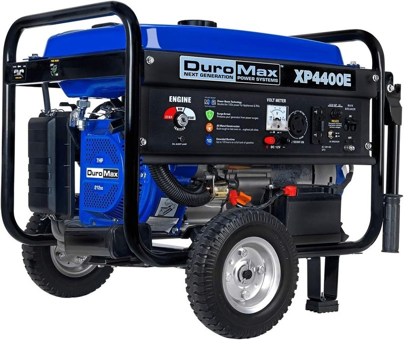 Duromax XP4400E Gas Powered Portable Generator-4400 Watt Ele