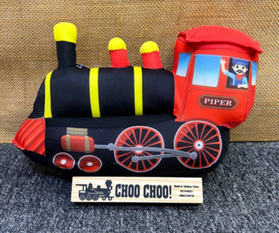 Kid's Adventure Planet Train Plush Wooden Whistle Gift Bundle