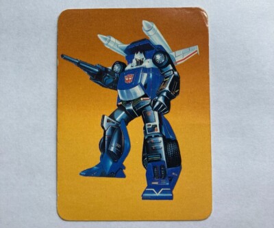 1985 Hasbro Transformers Trading Card Tracks Series I Card 5