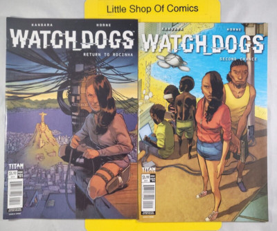 Watch Dogs #1 Cvr B  & #2  Complete Set 2019 Titan Comics Optioned Sophie Wilde