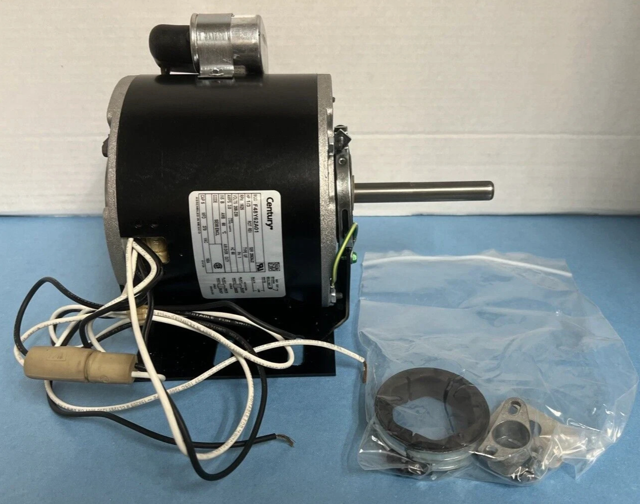 CENTURY F48Y62A01 Condenser Fan Motor 1/3HP 208-230V / S88