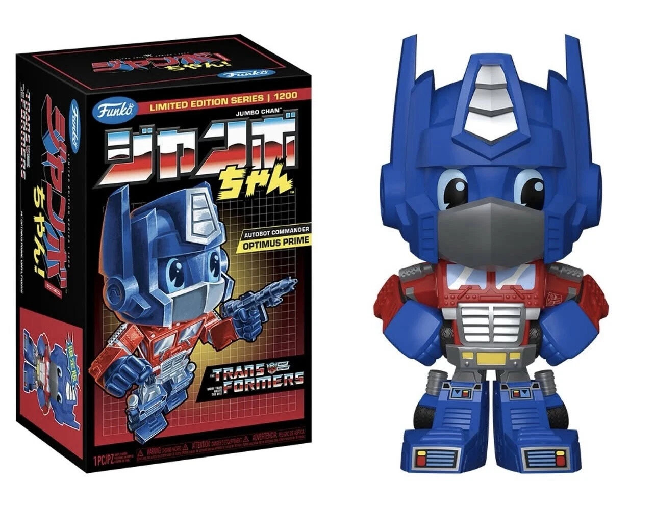 pop 各種 Jumbo Chan Optimus Prime 14” Vinyl Collectible Funko Limited