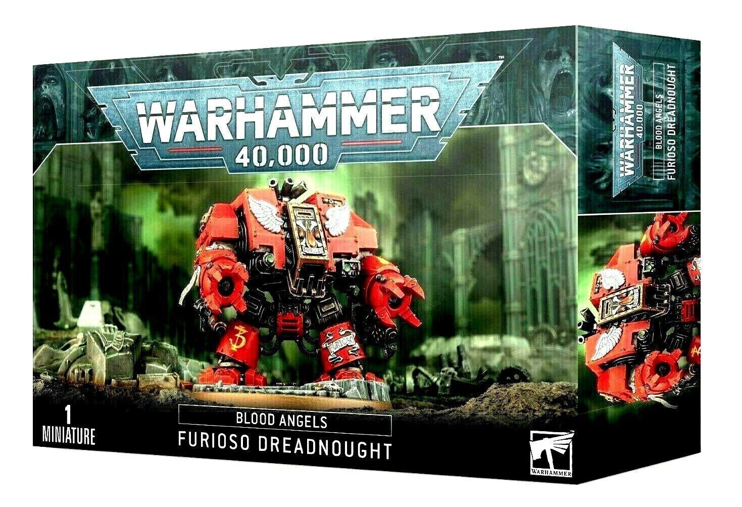 Blood Angels: Furioso Dreadnought - Warhammer 40k - Brand New, Factory Sealed | eBay Blood Angels: Furioso Dreadnought - Warhammer 40k - Brand New, Factory Sealed | eBay