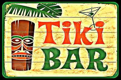 ◆Hawaiiフラガール・木製看板■TIKI、メネフネ・バー・ハワイアン ◇Hawaiiフラガール・木製看板□TIKI、メネフネ・バー・ハワイアン