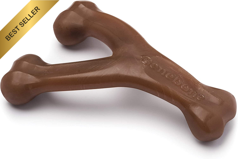 Indestructible Wishbone Dog Chew Toy for Aggressive Chewers, Long Lasting Tough